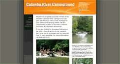 Desktop Screenshot of catawbarivercampground.com